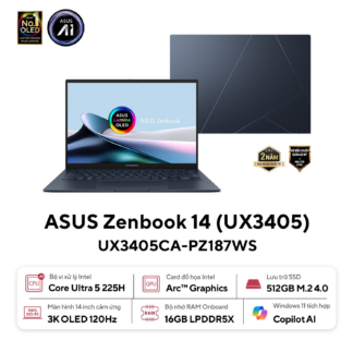 Portátil Asus Zenbook UX3405CA-QL059W Intel Ultra 9