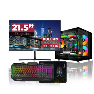 Computador Janus Gamer Ryzen 5 8600G con Monitor 21.45"