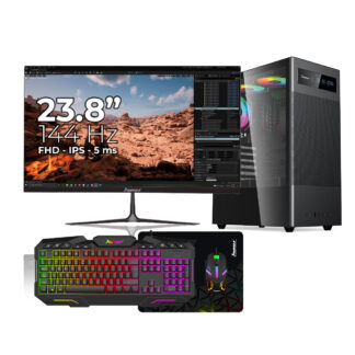 Computador Janus Gamer IA AMD Ryzen 7 8700G con Monitor 23.8"