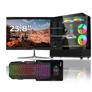 Computador Gamer Janus Ryzen 7 8700F con Monitor 23.8"