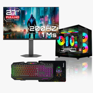 Computador Janus Gamer Amd Ryzen 5 8600g Monitor 27 200hz