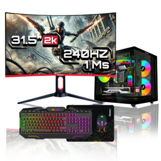Computador Janus Gamer Ryzen 5 8600G Monitor 32"