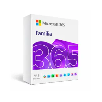 Licencia Microsoft 365 Family para 5 usuarios
