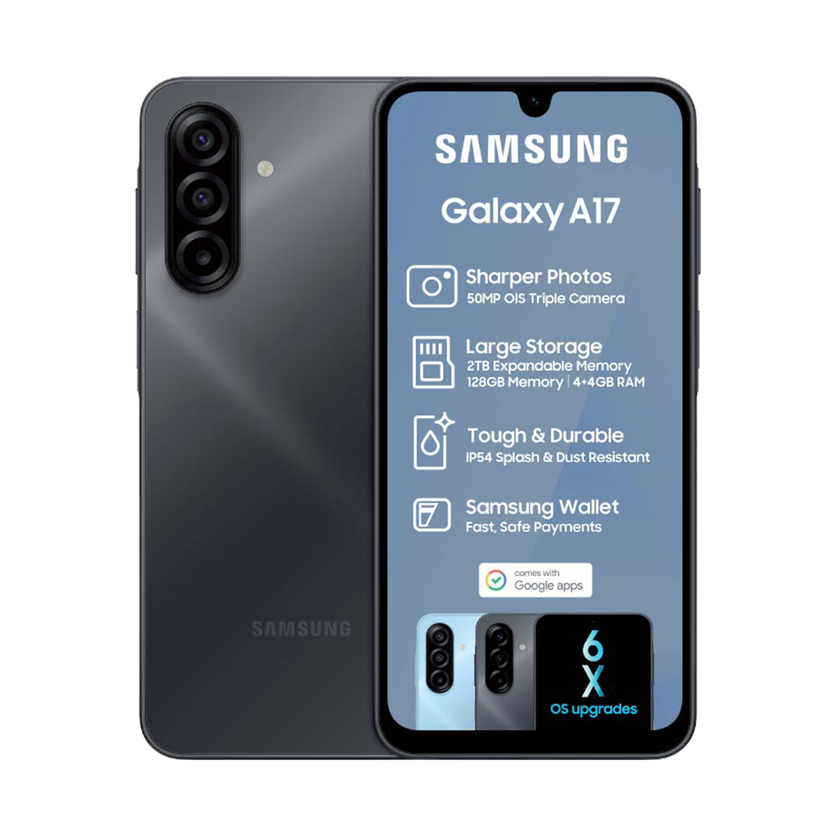Celular Samsung Galaxy A17 128GB Azul